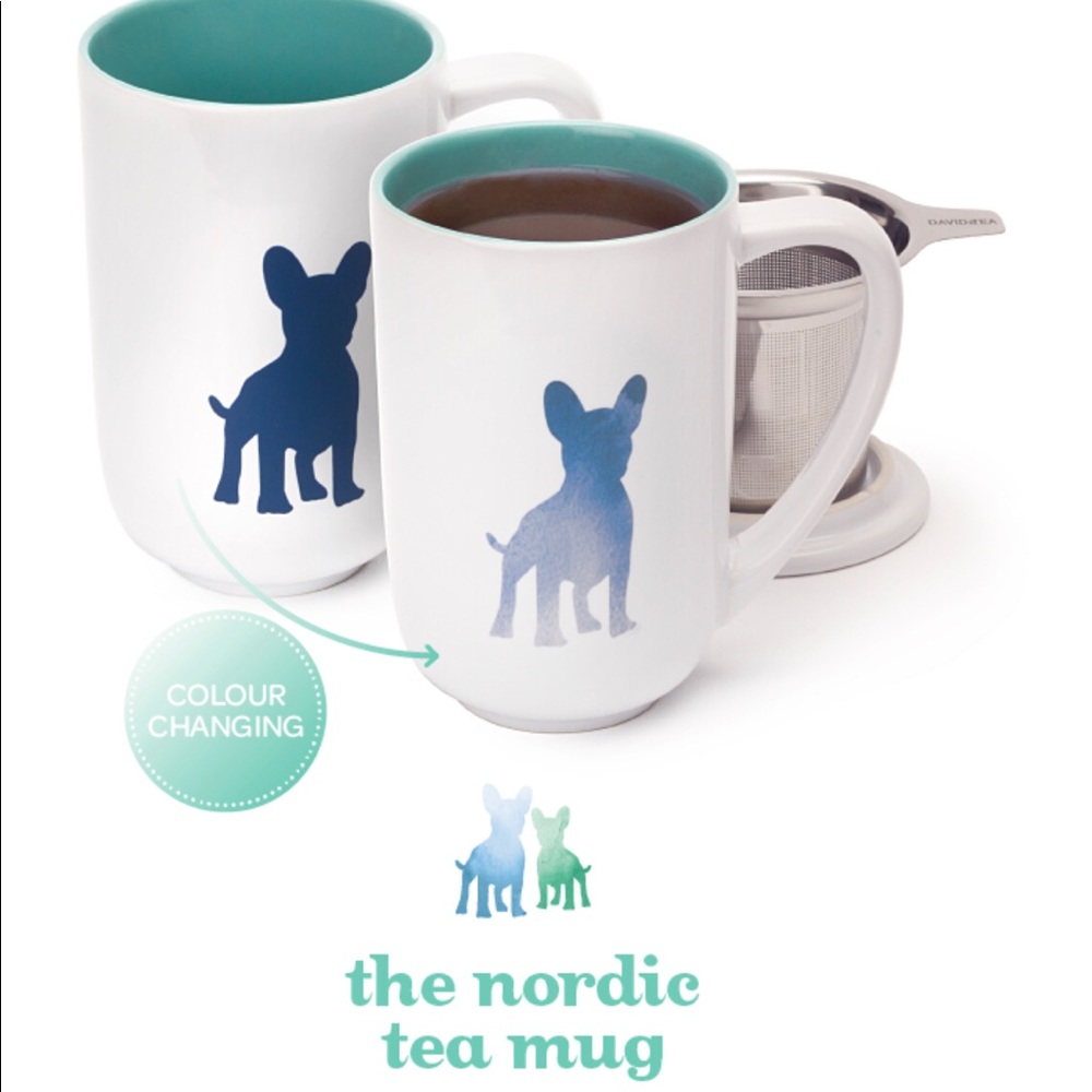David’s Tea Nordic Mug (French Bulldog)
